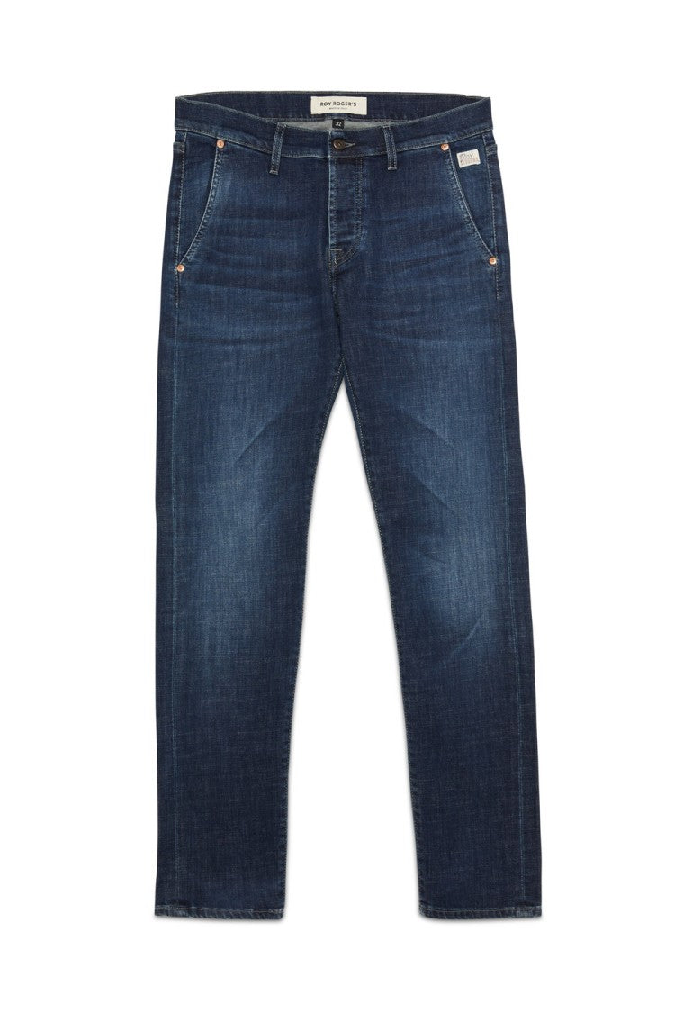 Roy Rogers Men's Blue Denim Medium Wash Jeans
