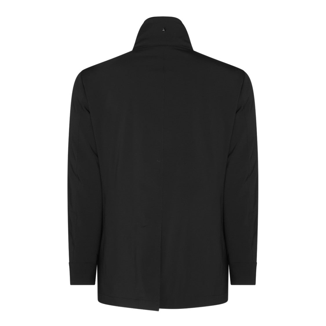Montecore Double-Breasted Layered Collar Peacoat