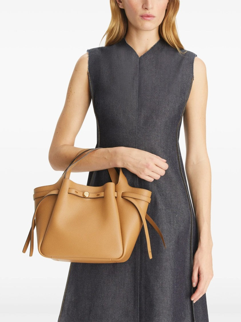 Tory Burch Brown Romy Small Leather Tote