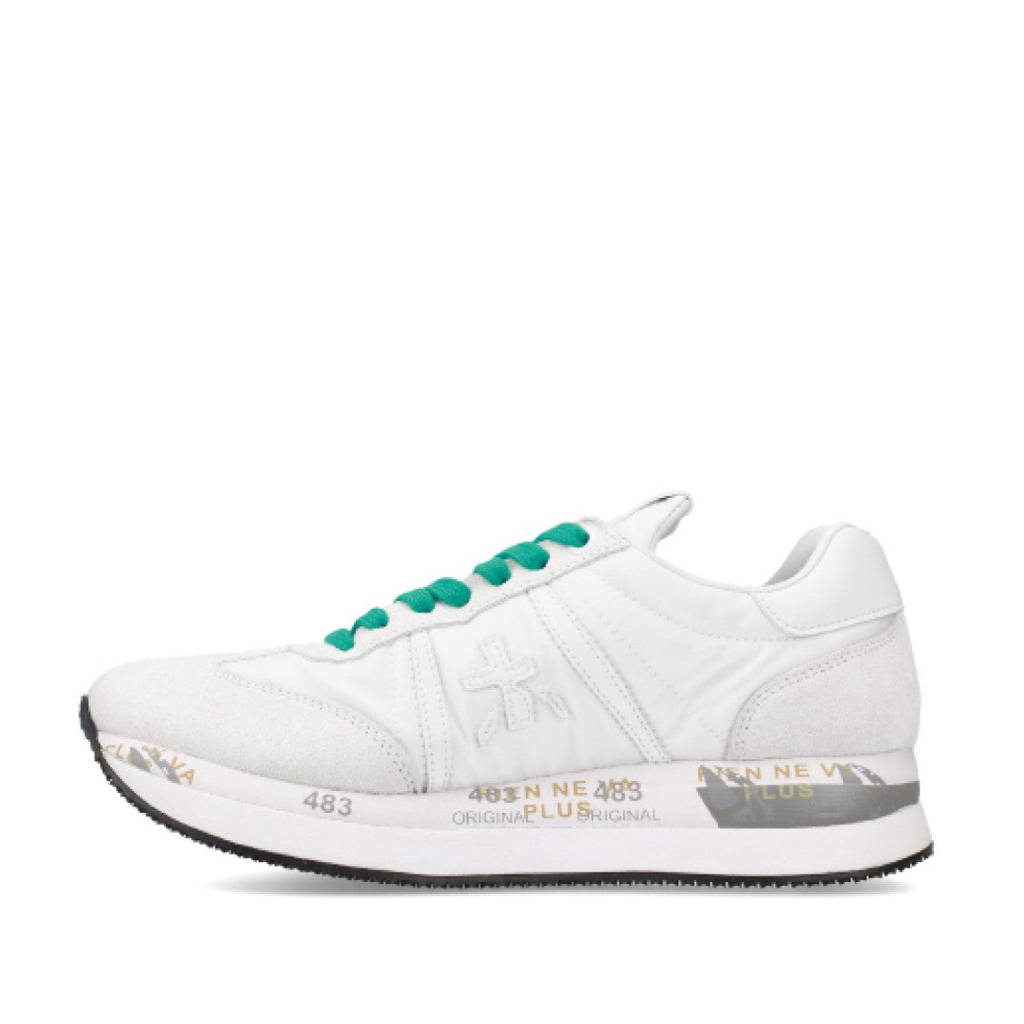 Premiata White Conny Sneakers