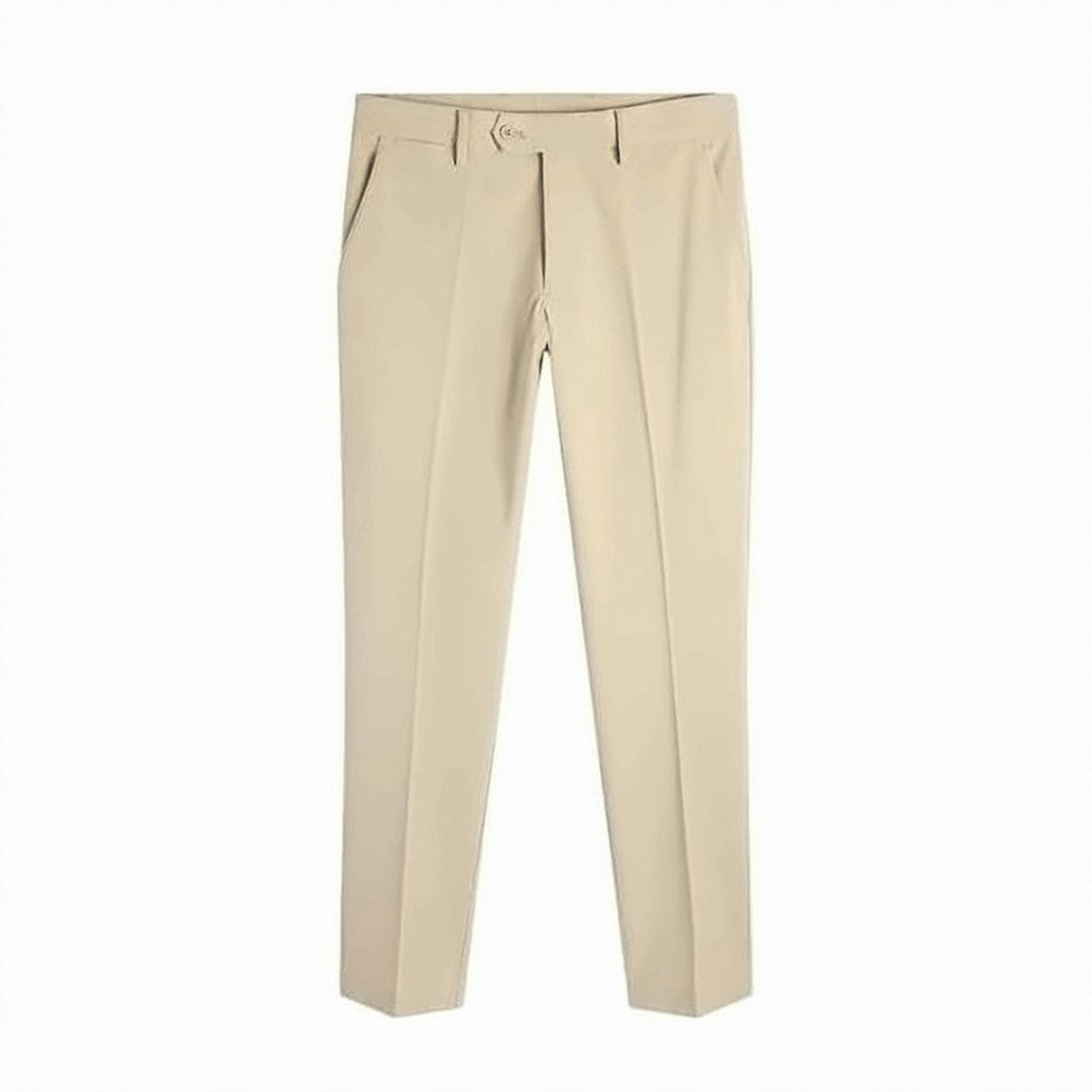 J Lindeberg Tailored Straight Pants With Pressed Creases