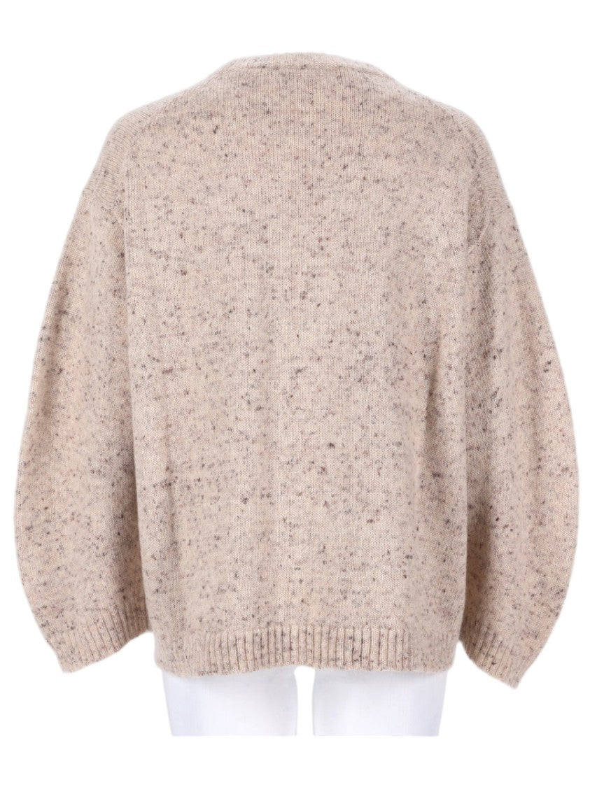 Fabiana Filippi Loose-Fitting Knit Sweater With Lurex Detailing