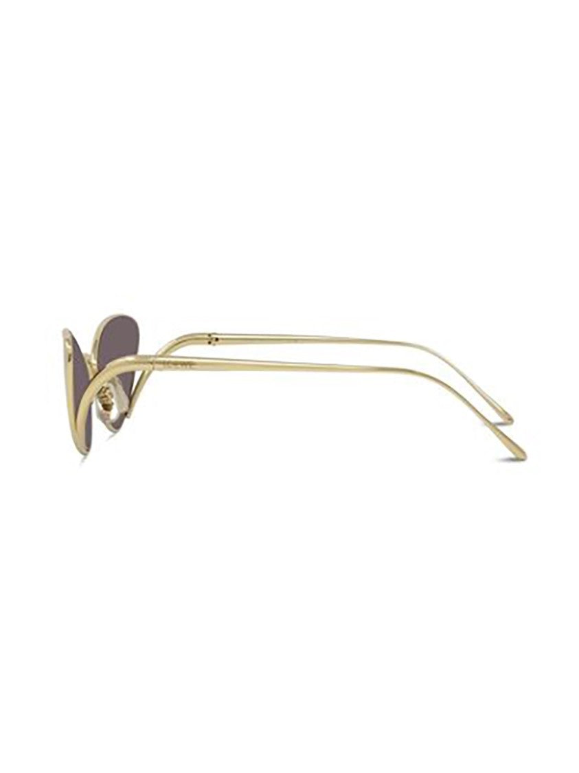 Loewe Gold Lw40179u Metallic Cat-Eye Sunglasses