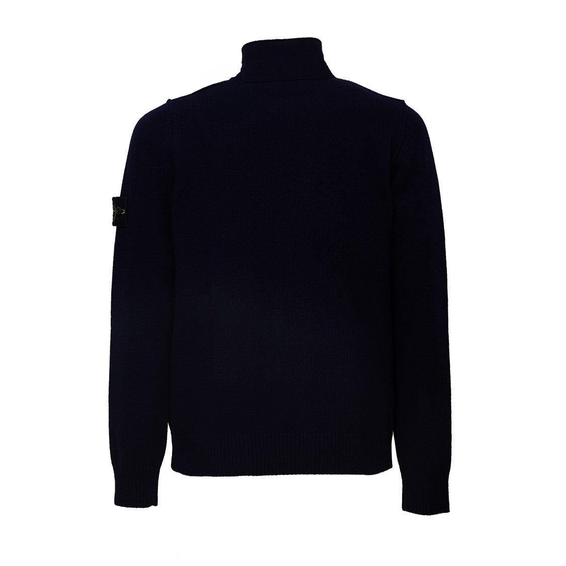 Stone Island Lambswool-Blend Collared Cardigan