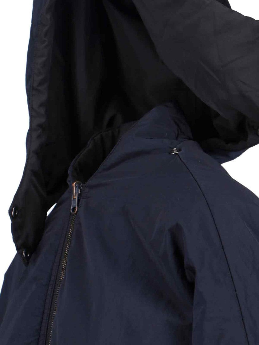 Kimono Rain Reversible Coat – Navy