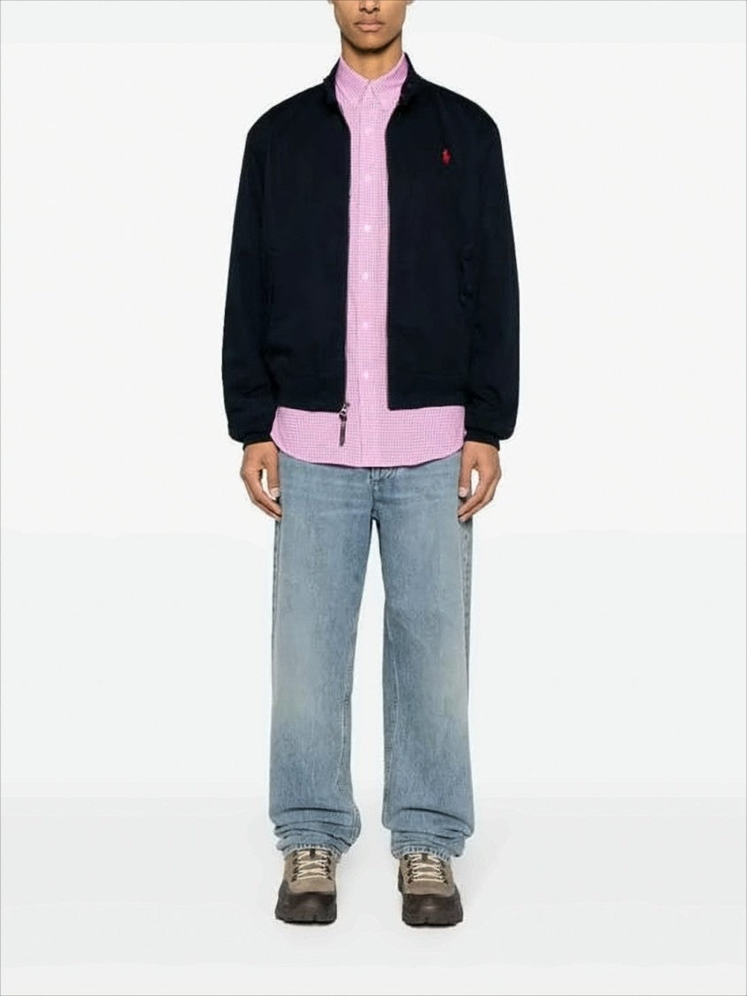 Polo Ralph Lauren Contemporary Navy Jacket With High Collar