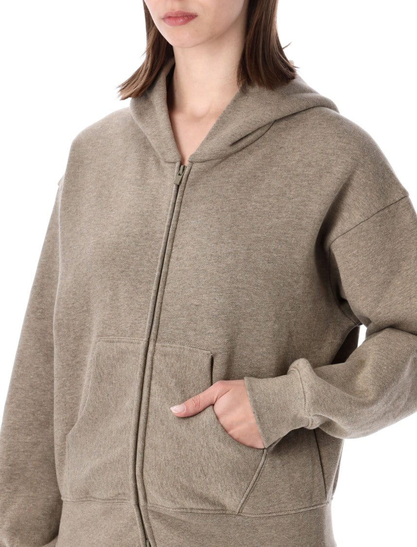 Fear Of God Classic Full Zip Script Logo Hoodie