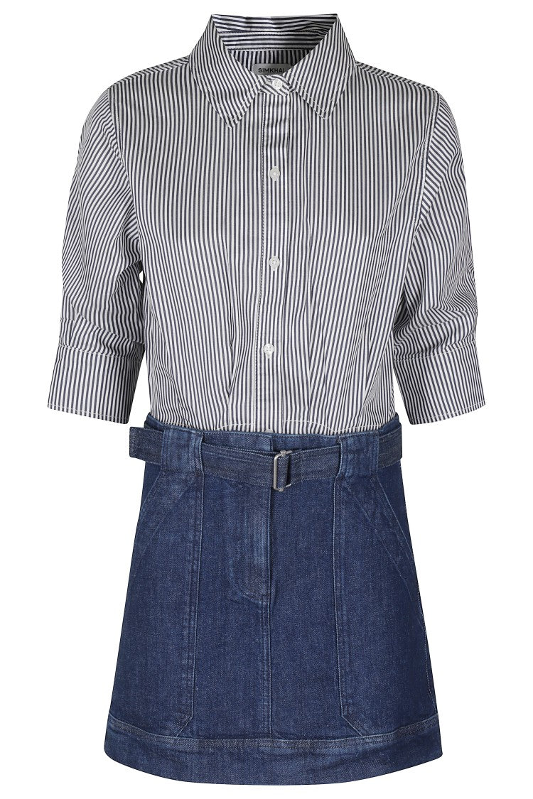 Simkhai Harlowe Combo Dress