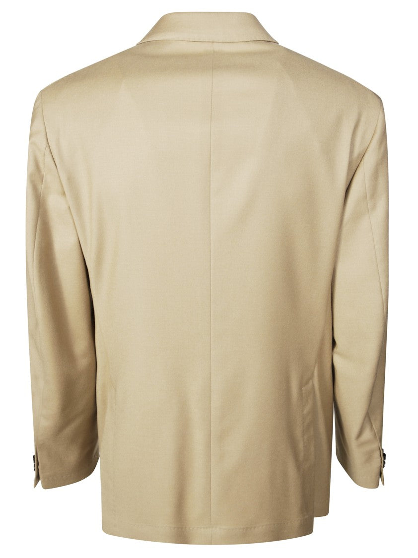 Manuel Ritz Men's Tailored Black Suit Jacket With Notched Lapel