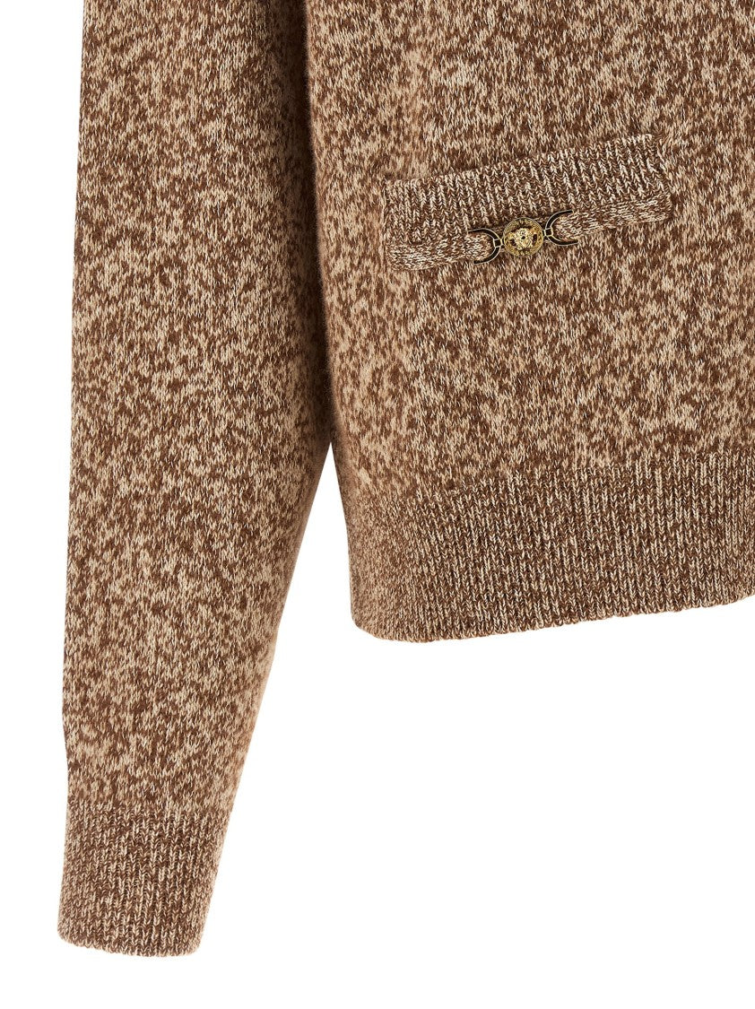 Versace 'Medusa '95' Button Cardigan