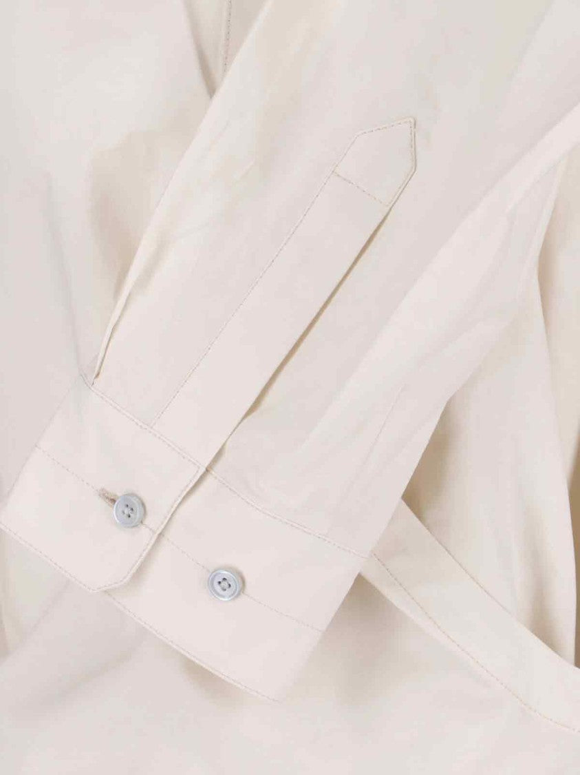 Lemaire Draped Shirt – Cream