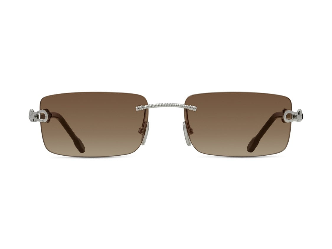 Fred Brown Fg40092u Rimless Gradient Sunglasses