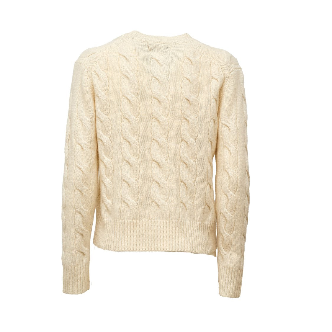 Polo Ralph Lauren Cable Knit Crewneck Wool-Blend Sweater