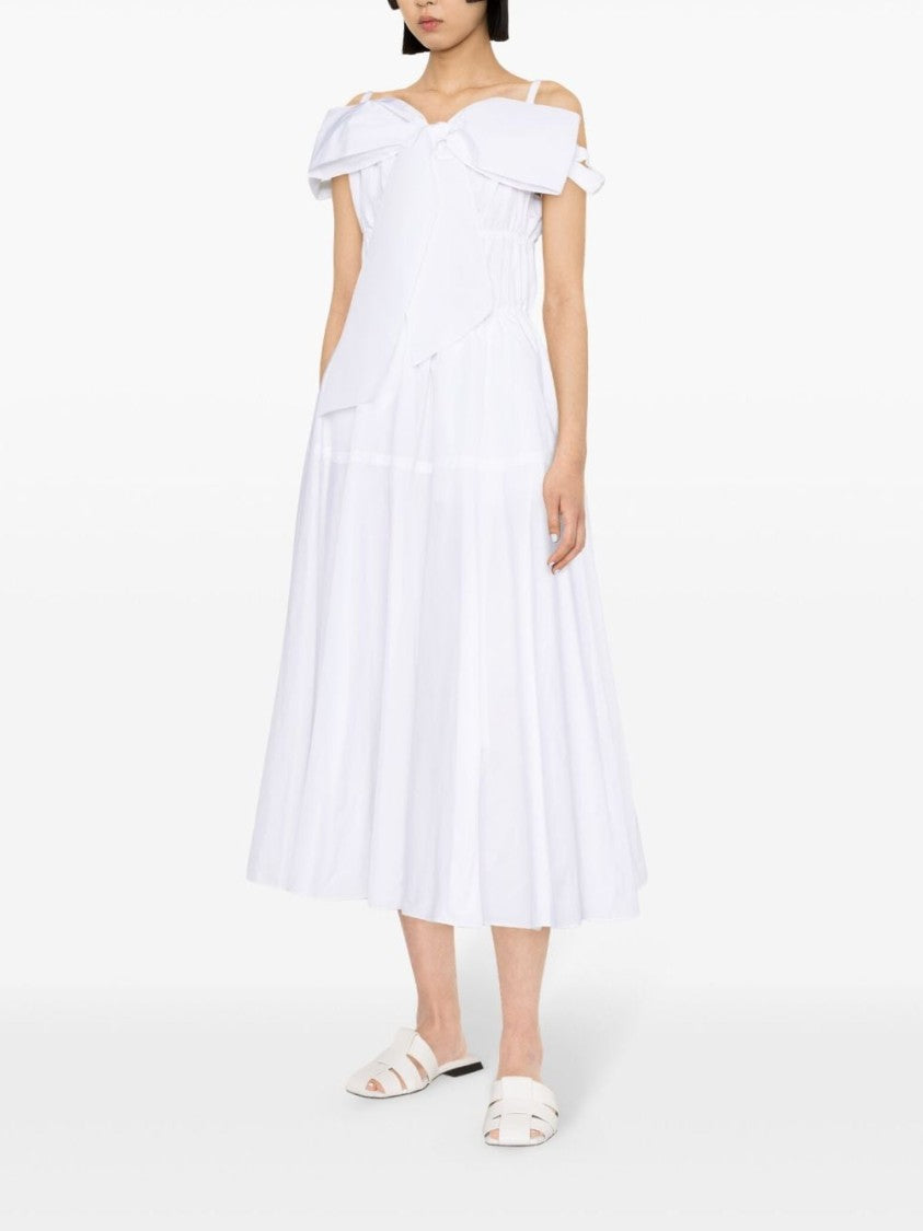 Patou Off-Shoulder Midi Dress