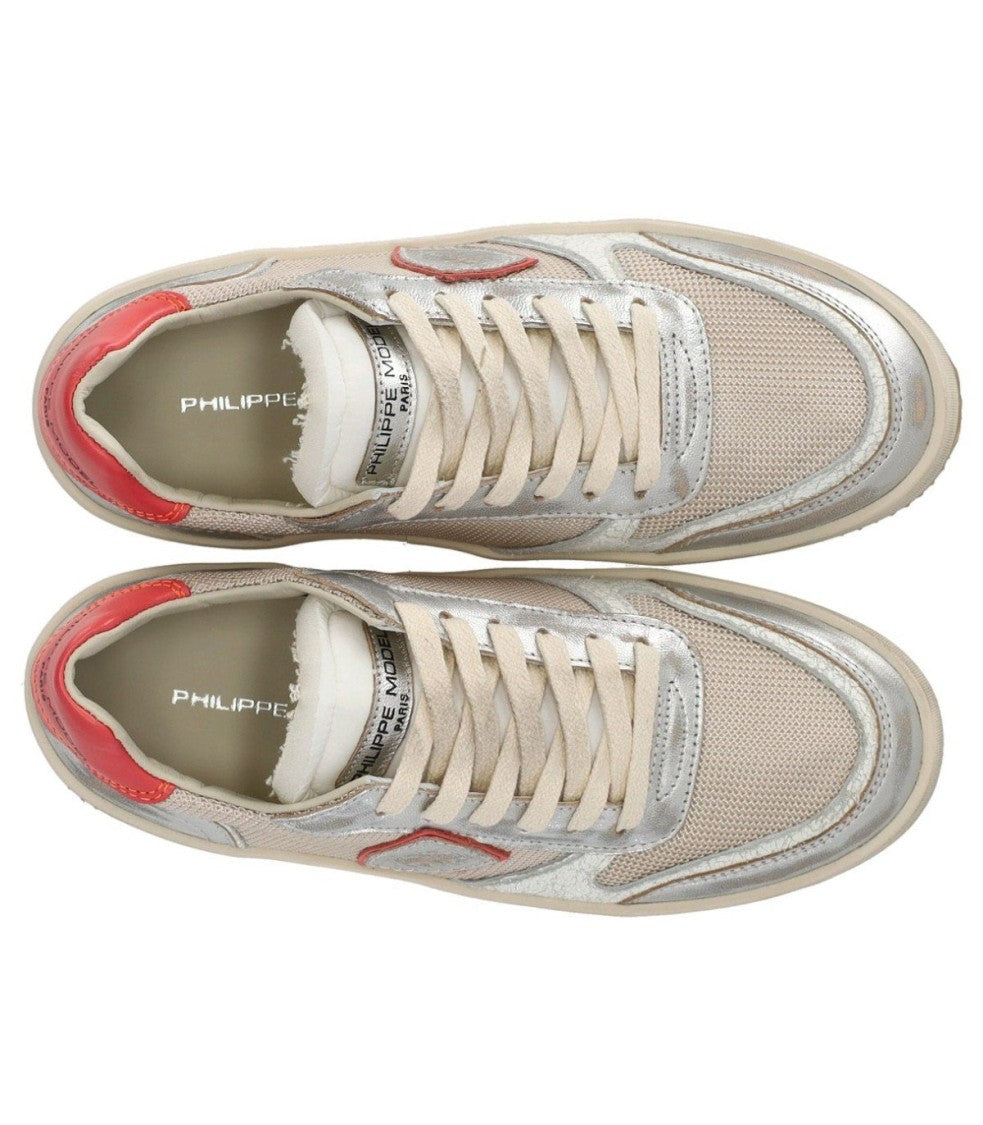 Philippe Model Nice Beige Coral Sneaker