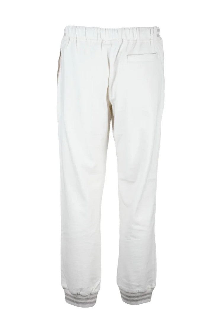 Eleventy Velvet Tracksuit - White