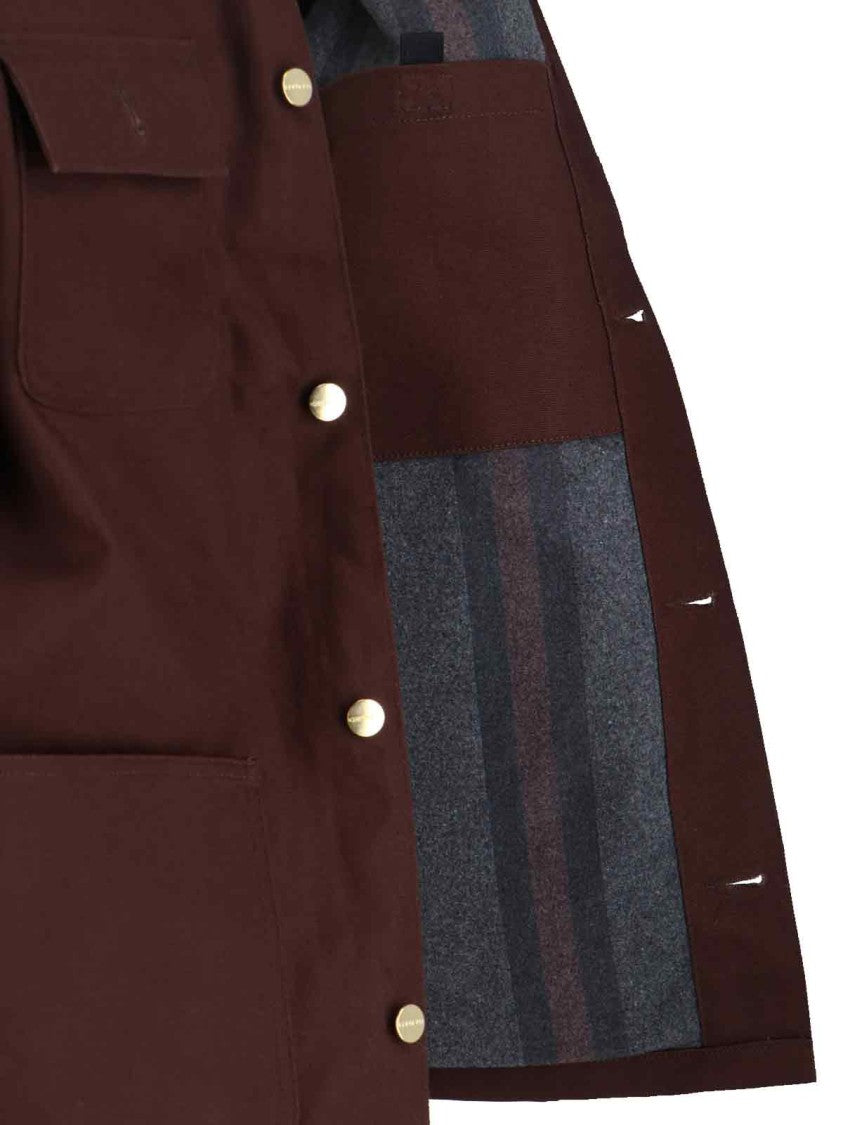 Carhartt Wip Brown Dearborn Canvas Michigan Cotton Jacket