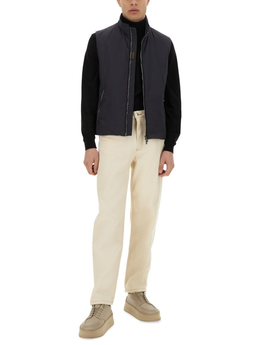 Moorer Neutrals Senio-Skt Sleeveless Padded Vest