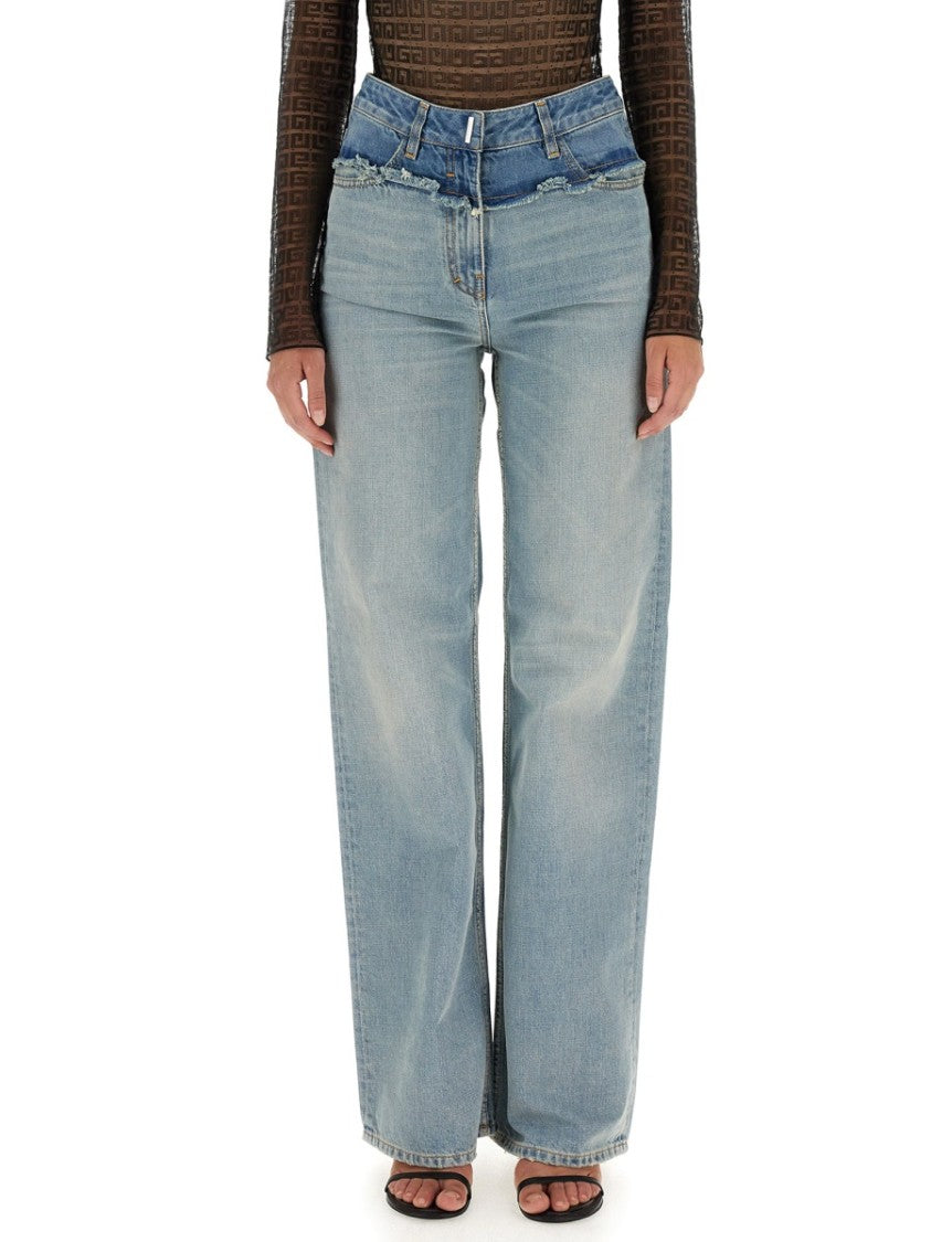 Givenchy High-Waisted Oversized Jeans