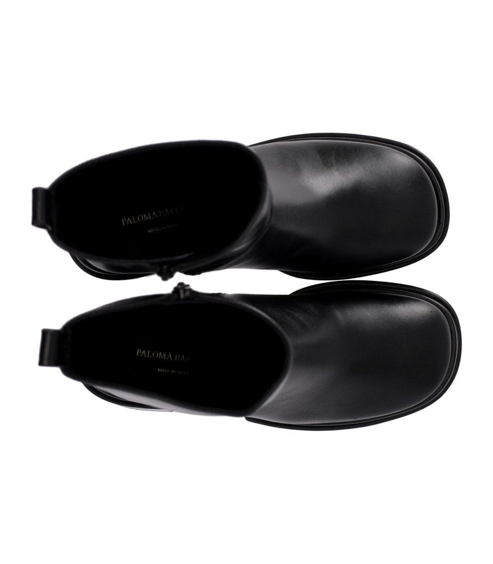 Paloma Barceló Paloma Barceló Eros Black Heeled Ankle Boot