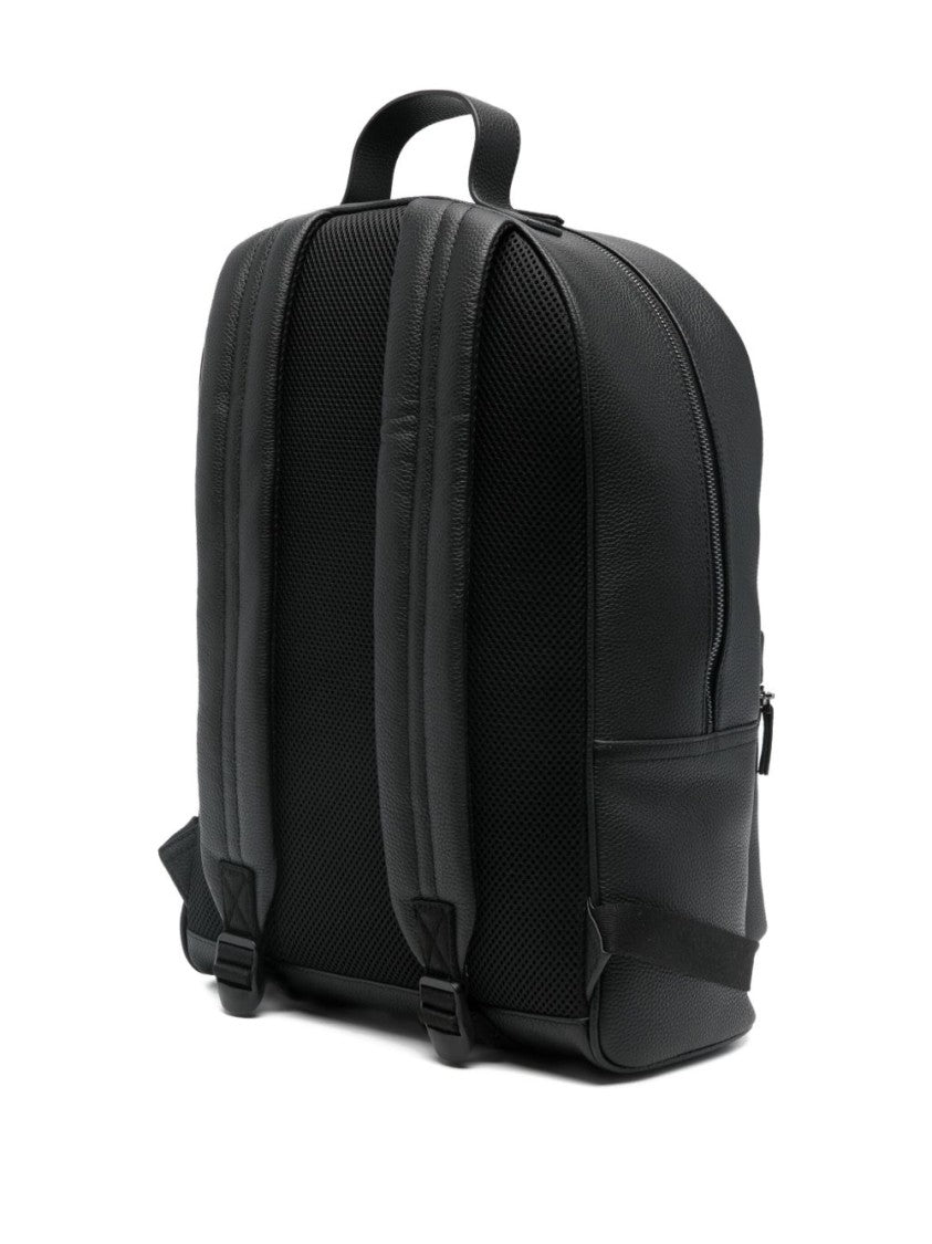 Mc2 Saint Barth Matte Black Minimalist Backpack