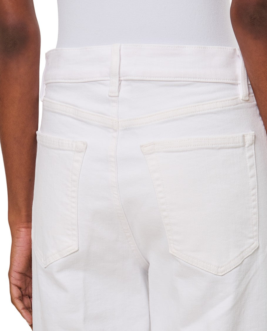 Frame Straight-Leg Jeans With High Waist And Classic Five-Pocket Design