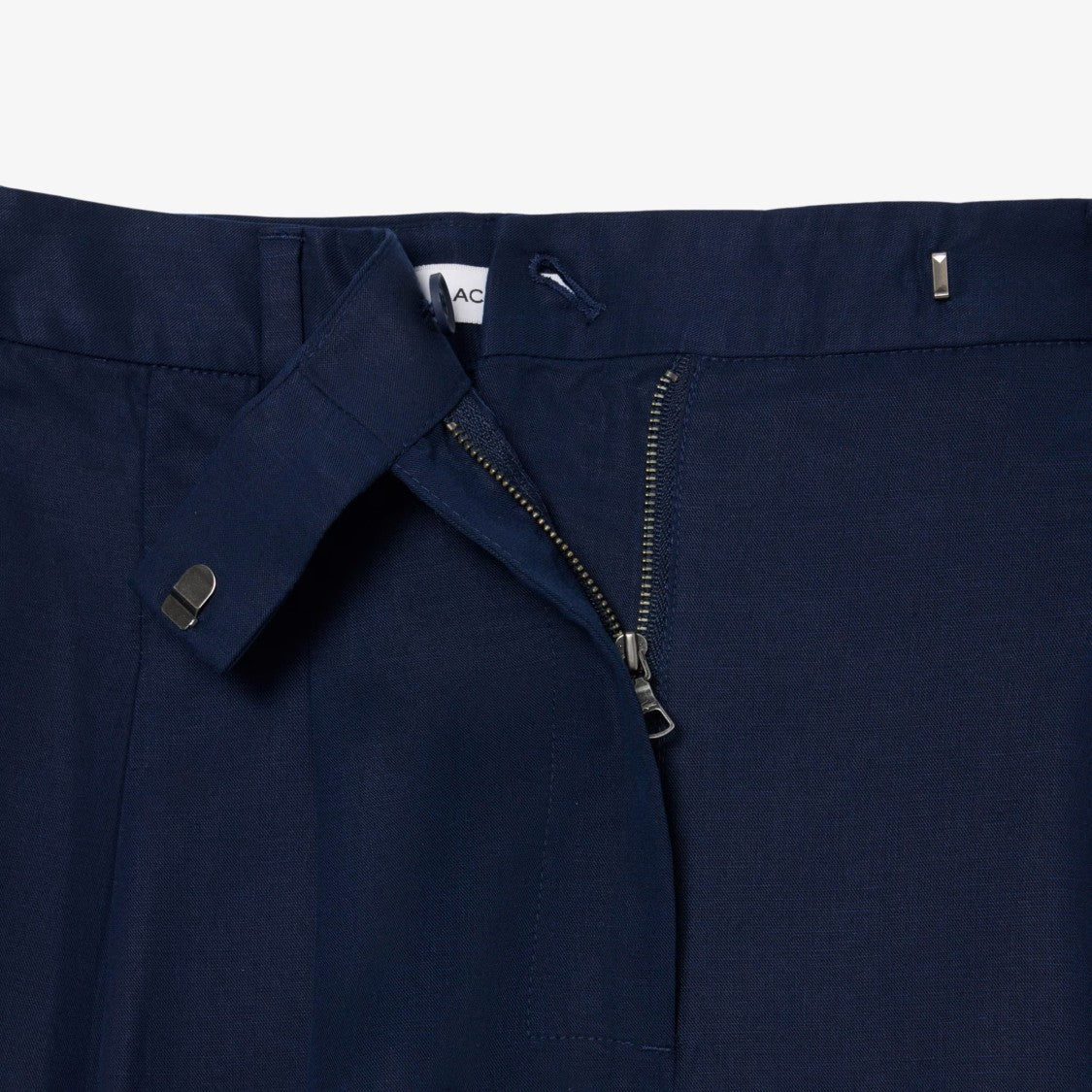 Lacoste Tailored High-Waist Shorts With Self-Tie Belt