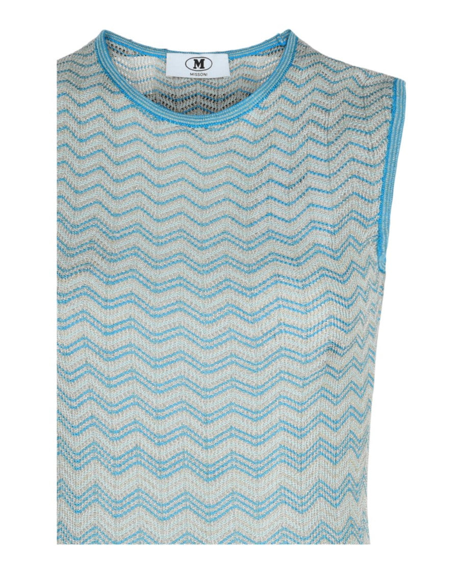 M Missoni Sleeveless Mini Dress