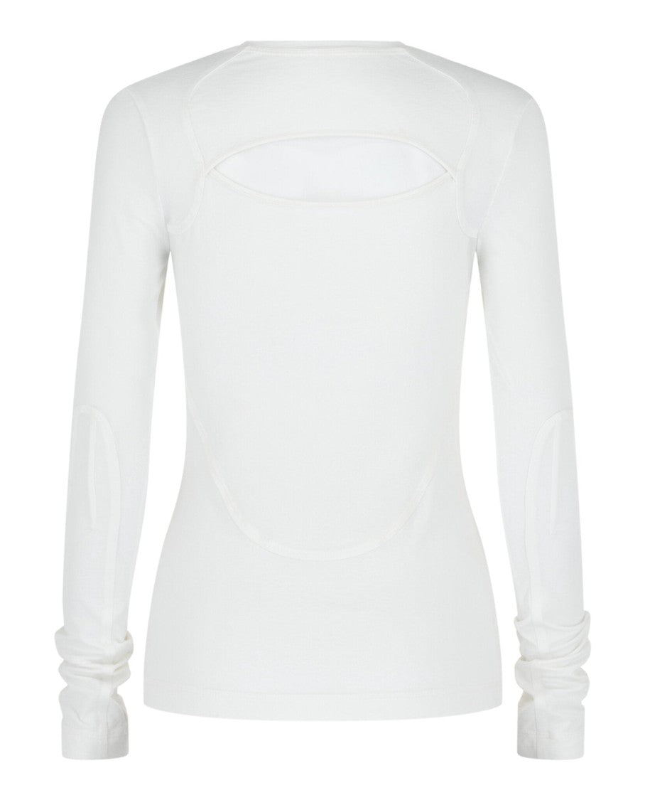 Givenchy Triple Stitch Cut-Out Top