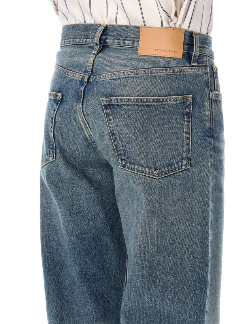 Sunflower Organic Cotton Indigo Vintage Washed Jeans