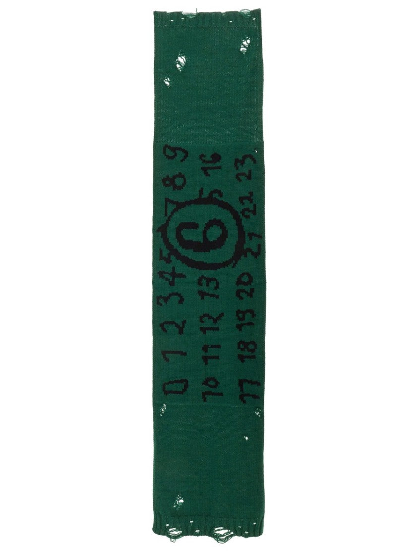 Mm6 By Maison Margiela Virgin Wool Scarf