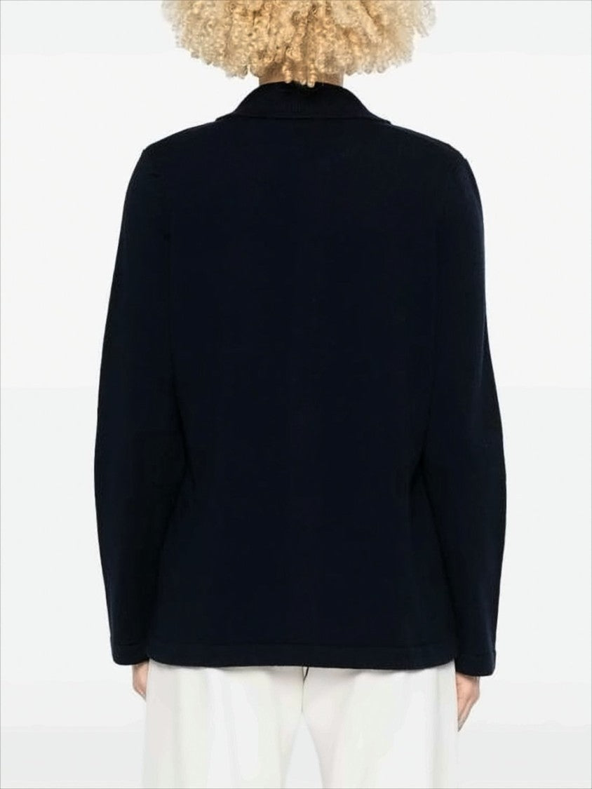 A.P.C. Classic Button-Up Cardigan With Pointed Collar