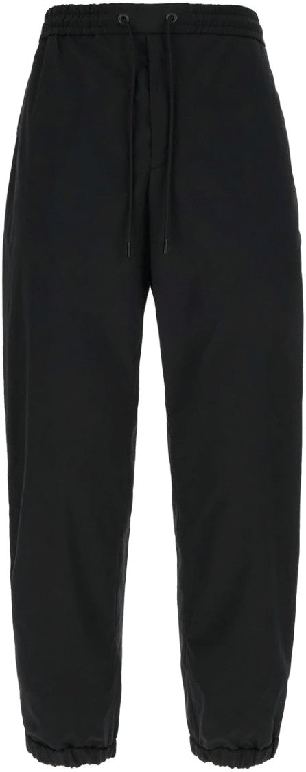 Moncler Relaxed Fit Jogger Pants With Elastic Waistband