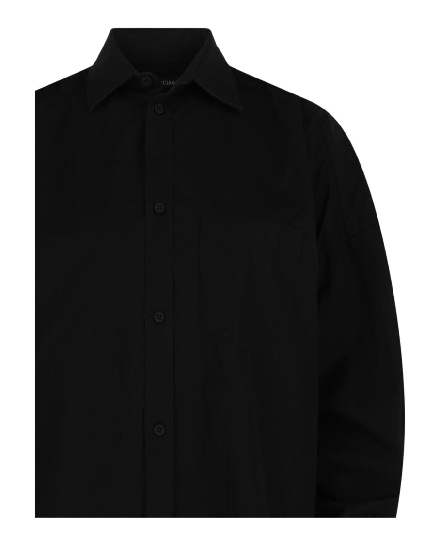 Balenciaga Poplin Cocoon Shirt
