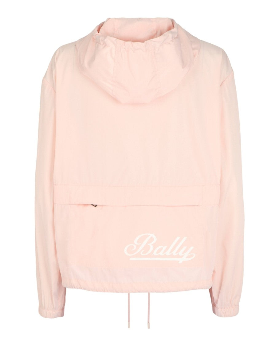 Bally Waterproof Hooded Raincoat With Multiple Pockets