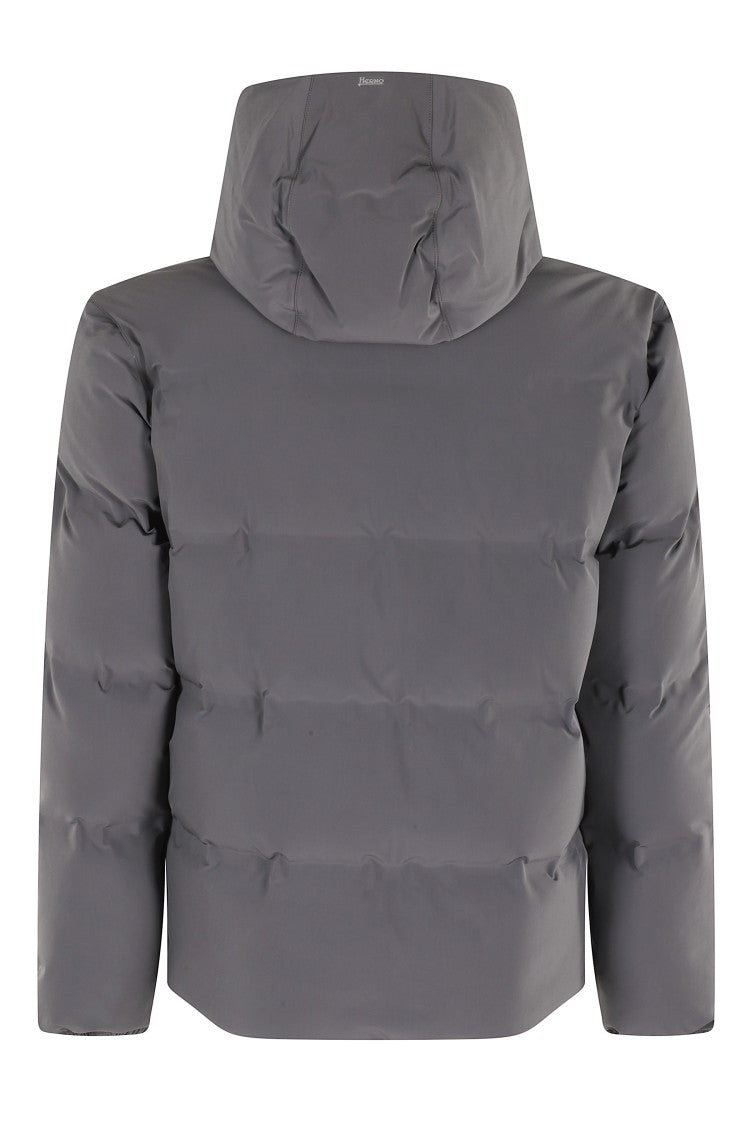 Herno Hooded Long Sleeve Jacket