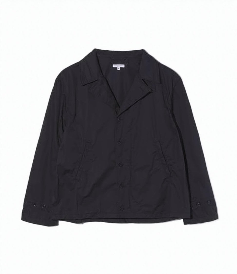 Engineered Garments Dark Navy Cotton Jacket With Button-Up Front