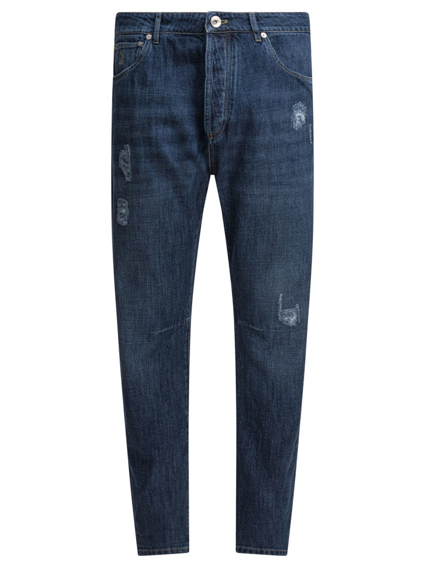 Brunello Cucinelli Classic Fit Denim Jeans