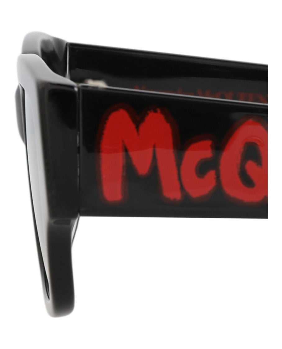 Alexander Mcqueen Square-Frame Acetate Sunglasses