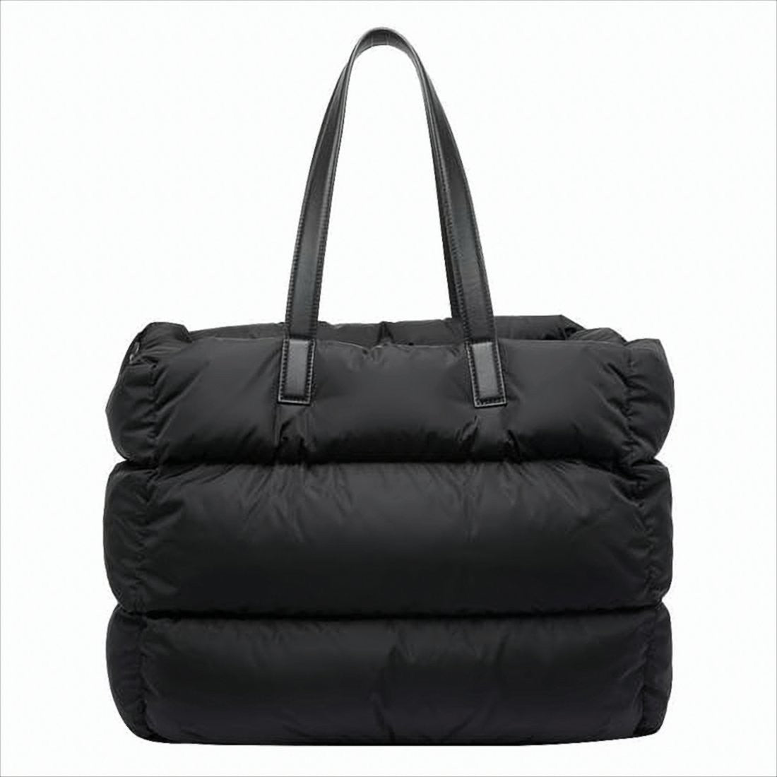 Moncler Quilted Puffer Shoulder Bag With Adjustable Strap