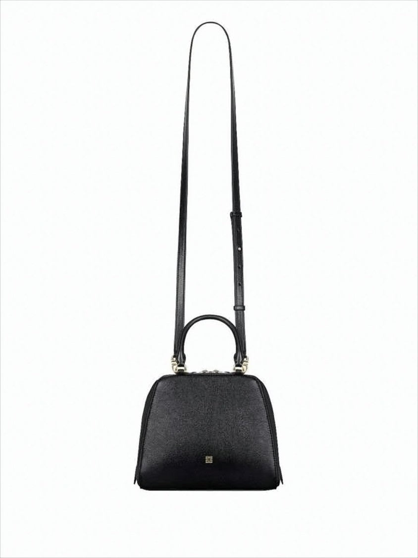 Givenchy Trapezoidal Buffalo Leather Tote With Gold-Tone Hardware