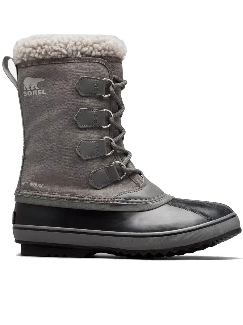 Sorel Grey 1964 Pac Pac Nylon Boots