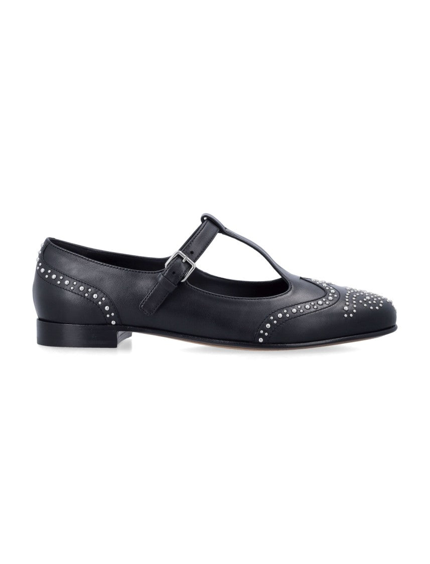 Church's Opal Studded Strap Mary Janes