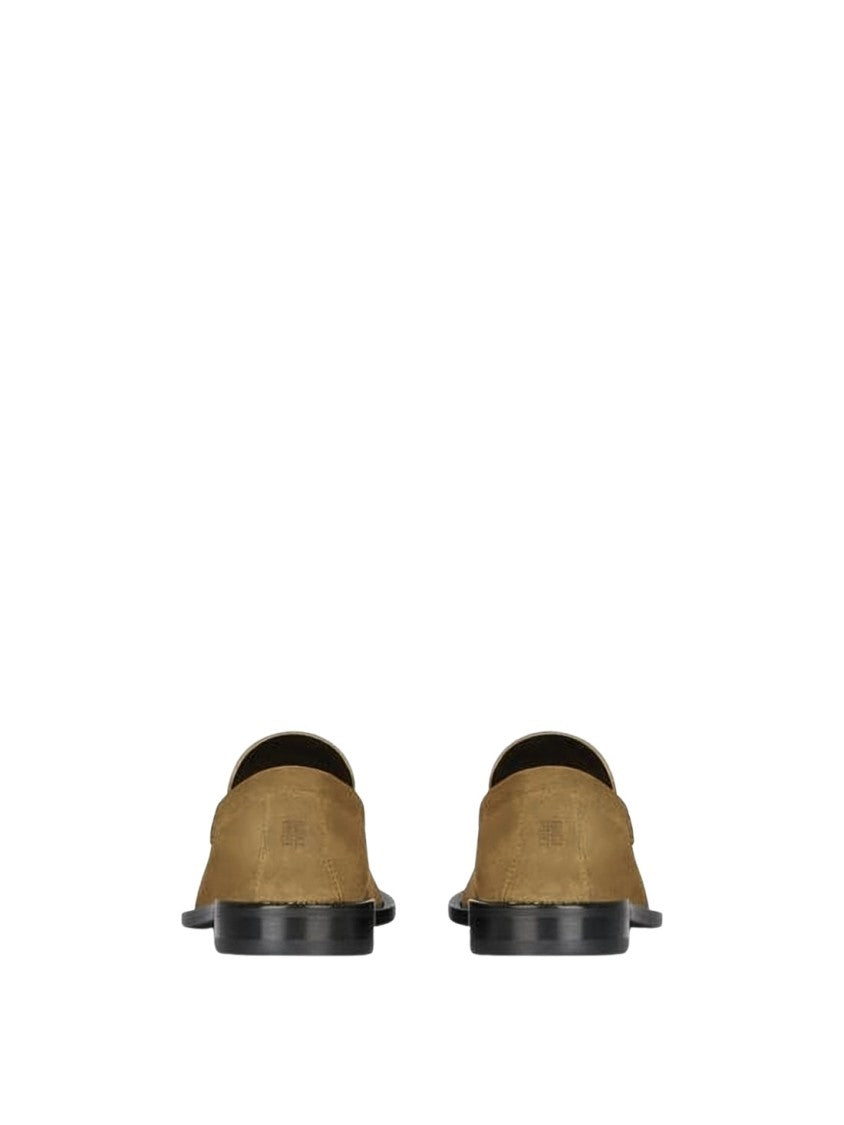 Givenchy Calf Leather Loafers With Minimalist Design And Embossed Branding