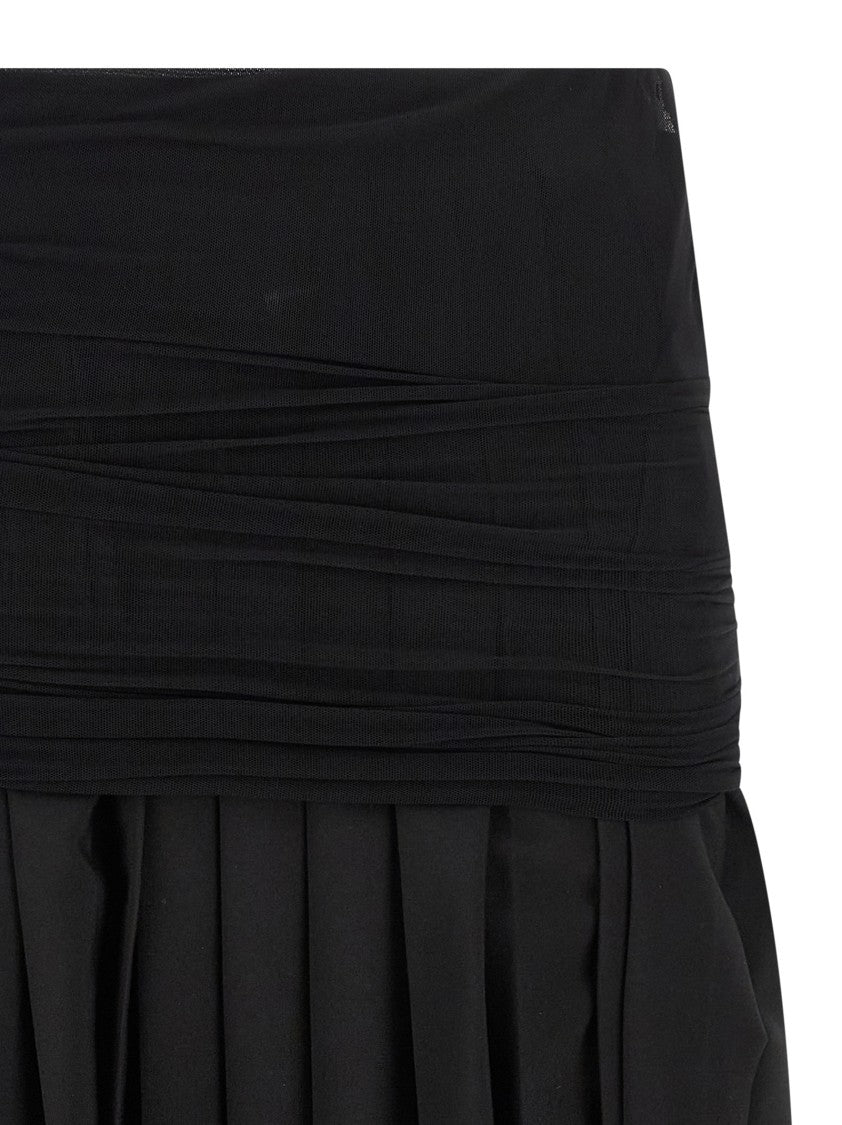 Mm6 By Maison Margiela Double Layer Skirt