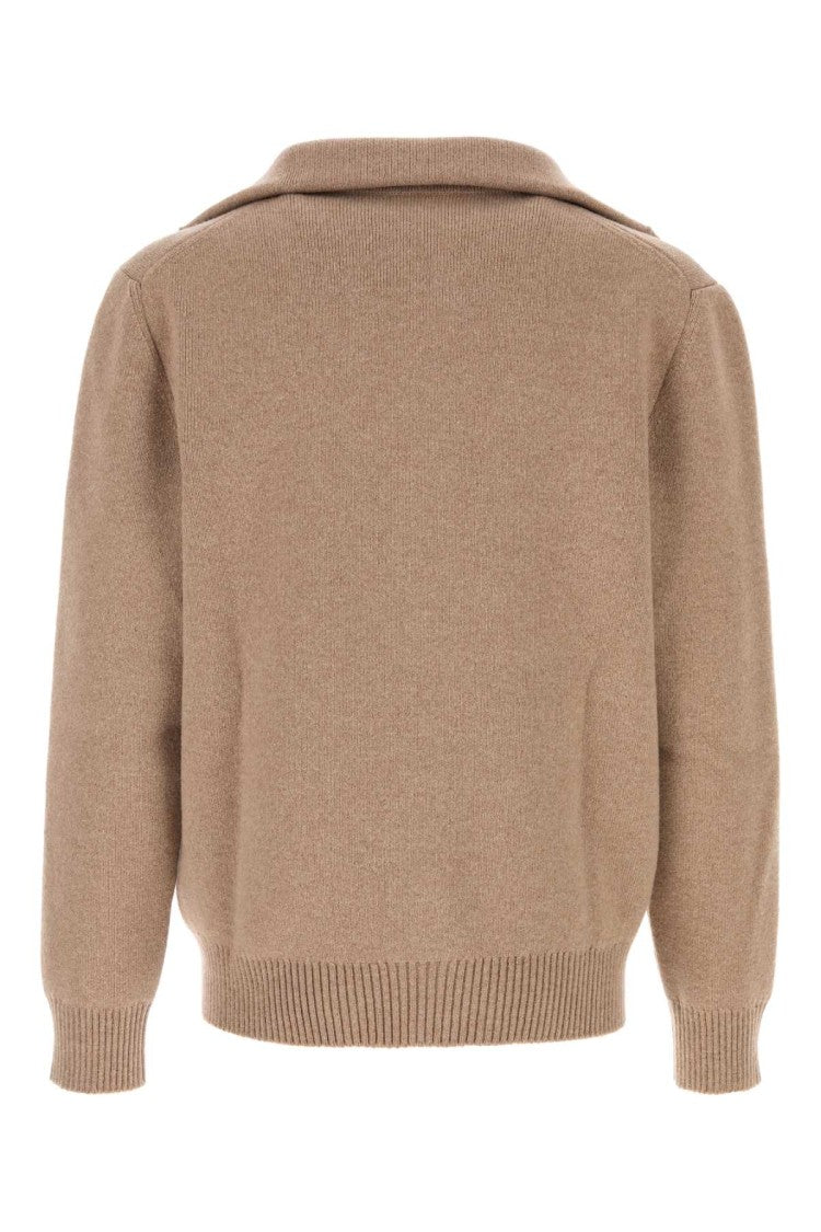 Bottega Veneta Cappuccino Wool Cardigan