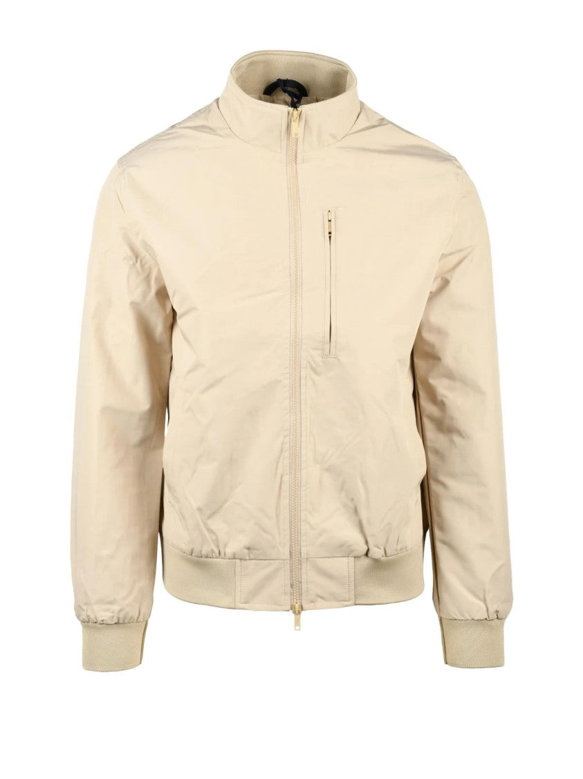 Conte Of Florence Beige Polyester Nylon Jacket