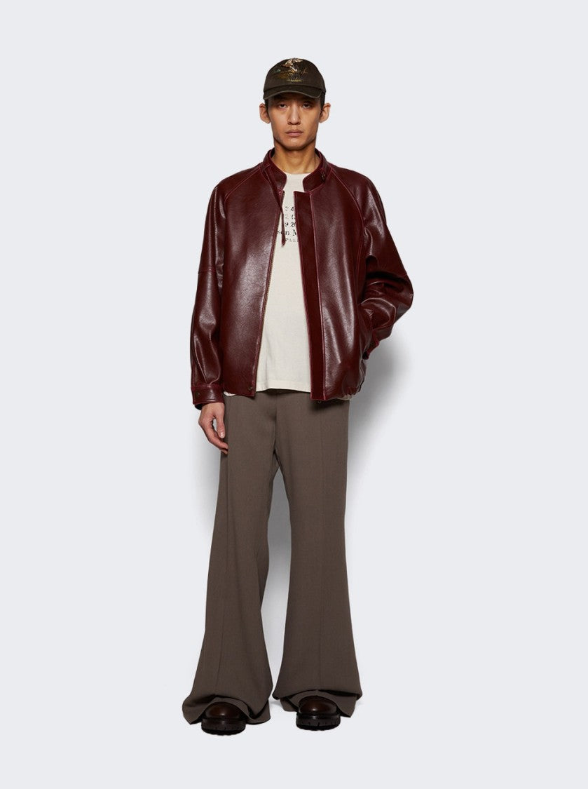Mm6 By Maison Margiela Sports Jacket Burgundy