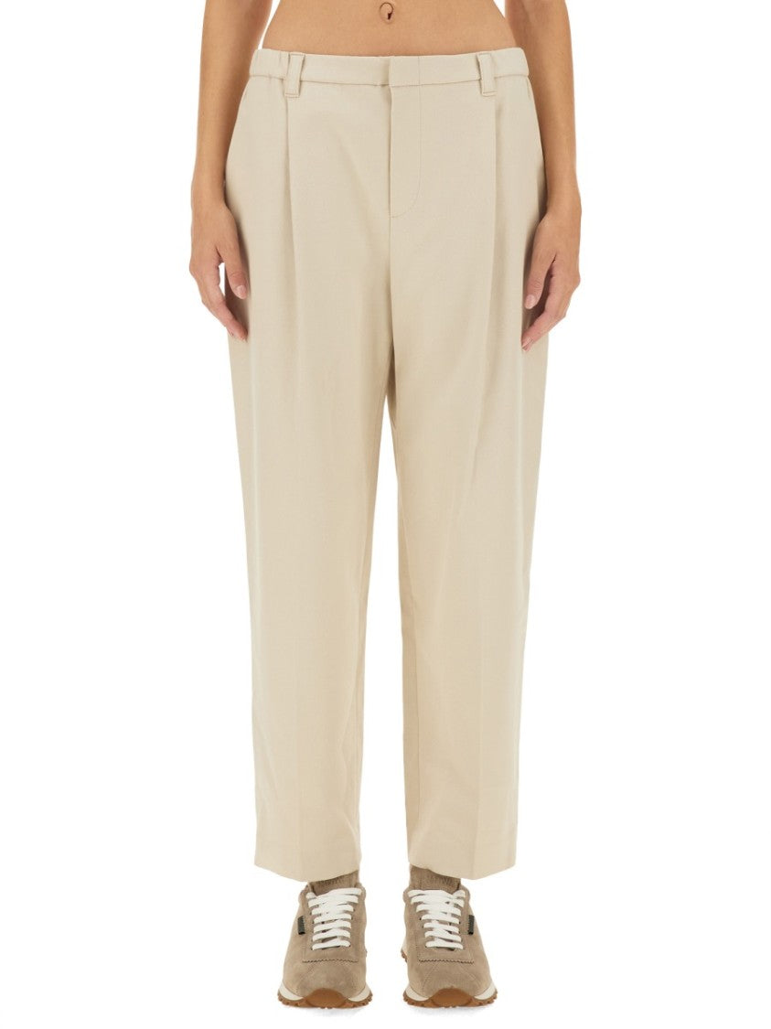 Brunello Cucinelli Cropped Fit Pants