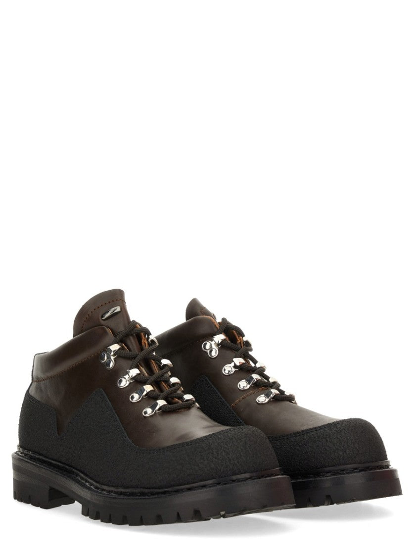 Our Legacy Rugged Black Leather Quest Shoe